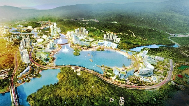Phối cảnh Khu phức hợp có casino tại Vân Đồn, Quảng Ninh. Ảnh Báo Quảng Ninh